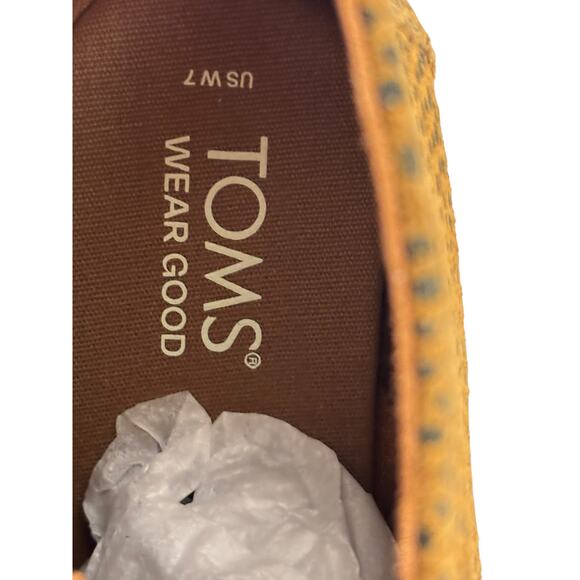 TOMS Women's Kala Desert Wedge Mini Cheetah Suede Bootie Size 7 NEW - Picture 9 of 12